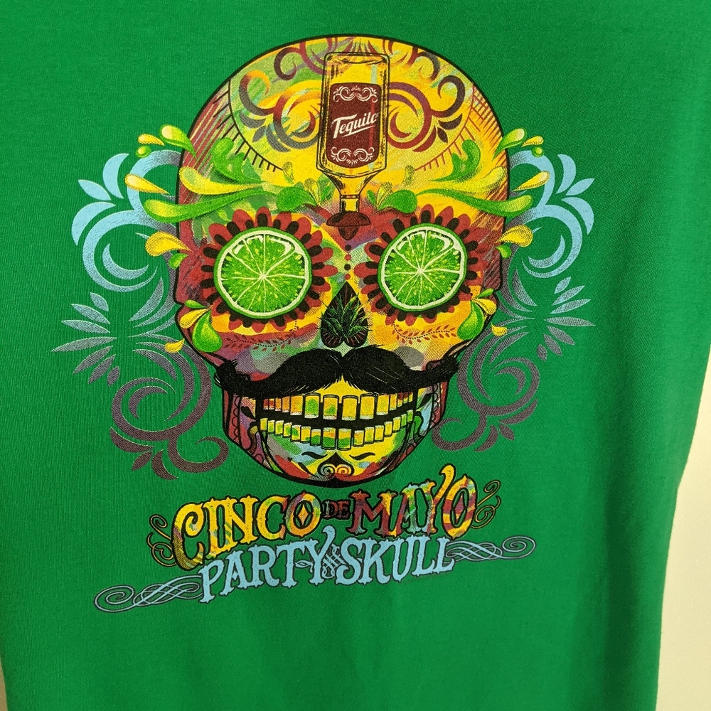 Unisex Cinco De Mayo Graphic T Shirt Dias Des Mortes Skull